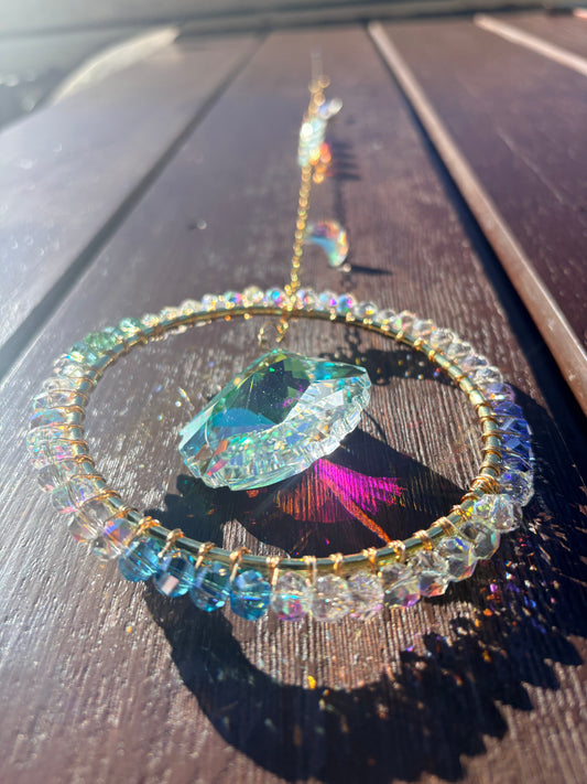 Colourful Clam Sun Catcher