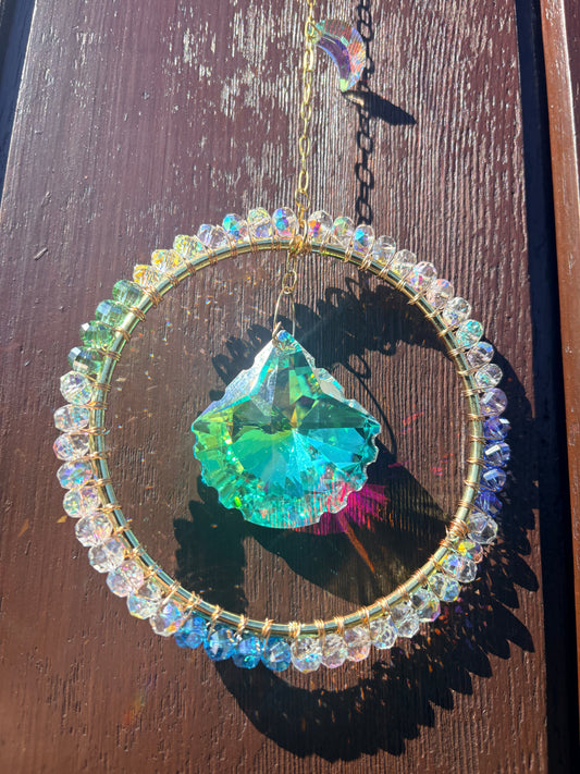 Colourful Clam Sun Catcher
