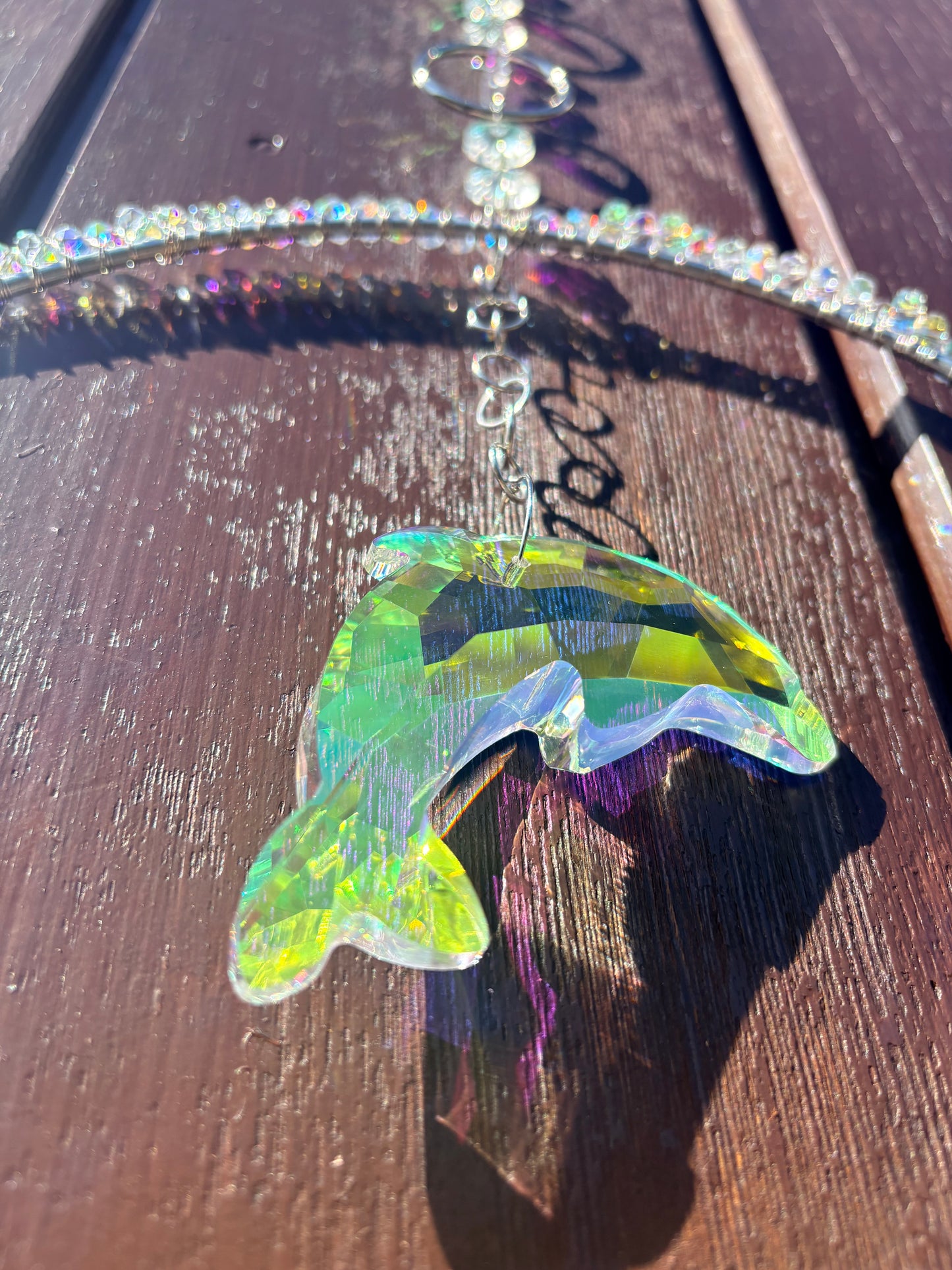 Reflective Dolphin Sun Catcher