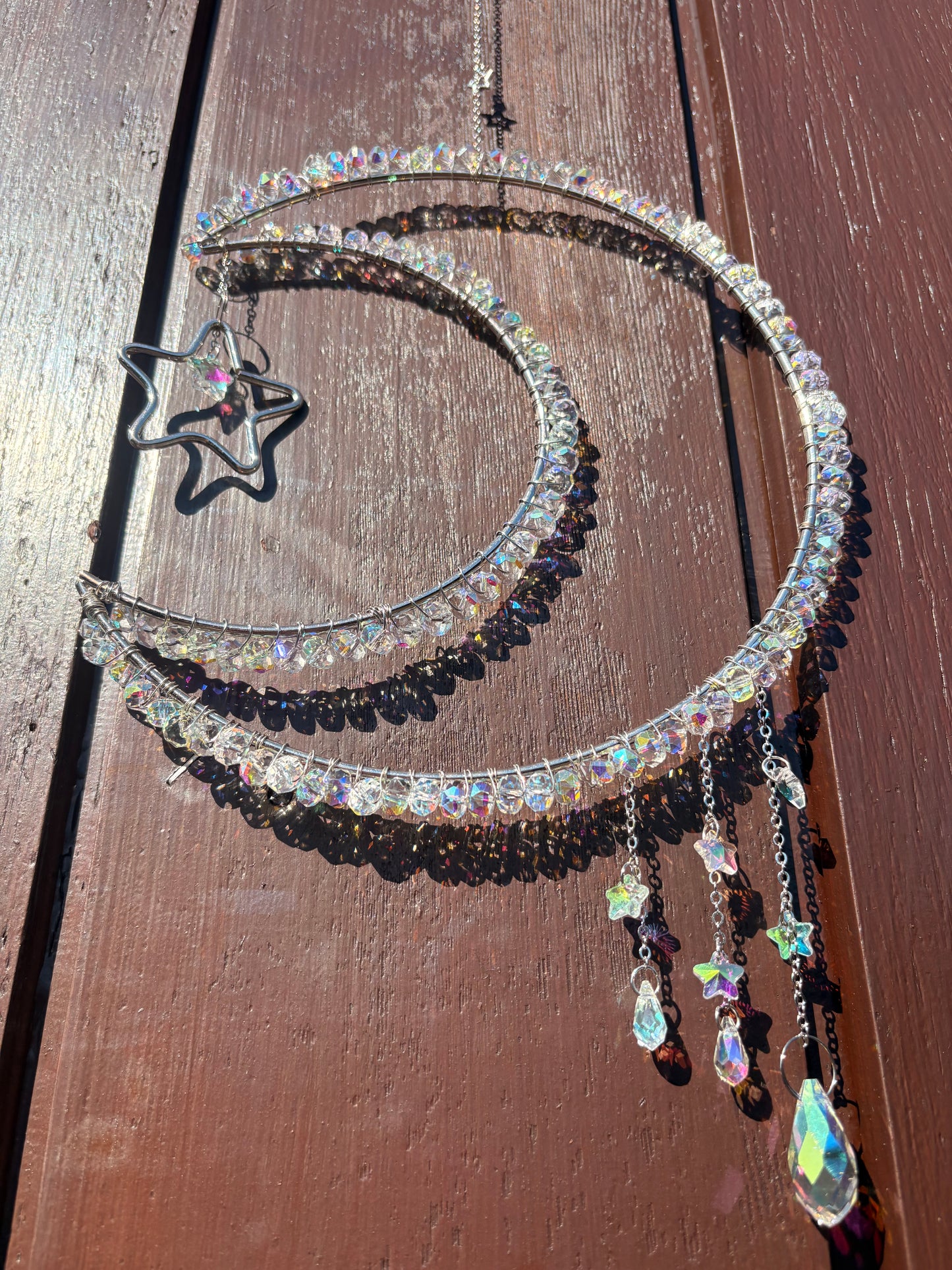 Moon and Stars Sun Catcher