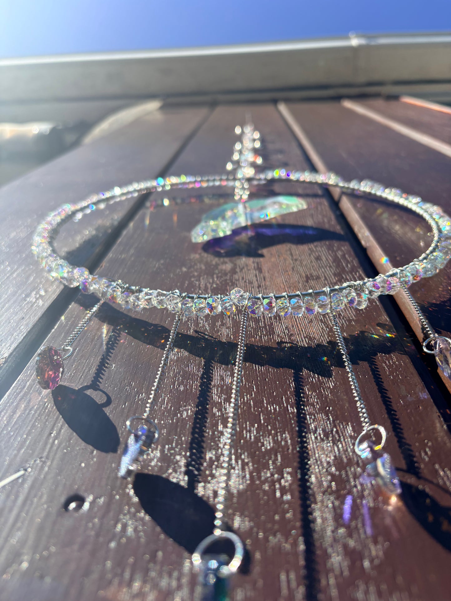 Reflective Dolphin Sun Catcher