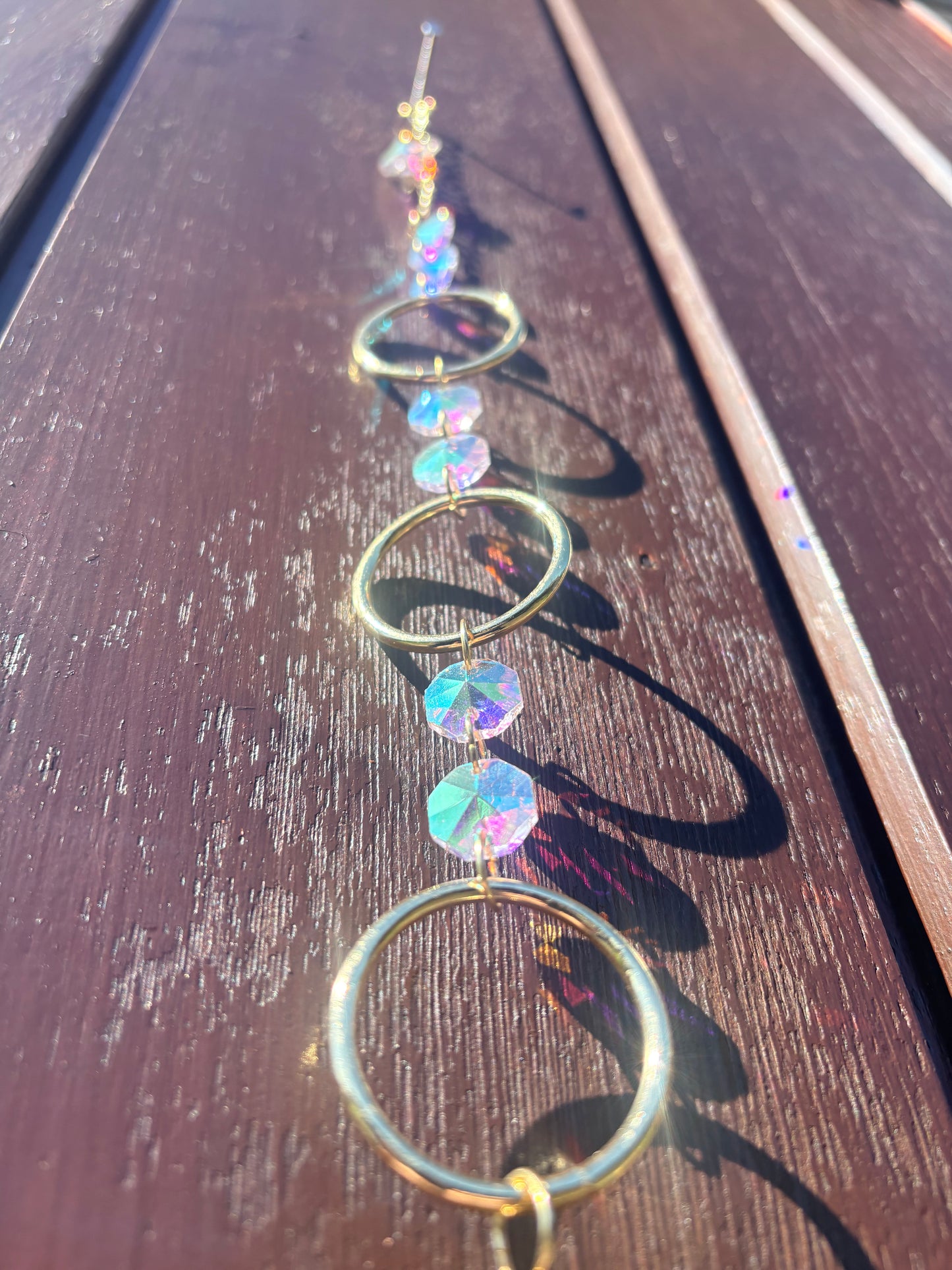 Twin Hearts Sun Catcher