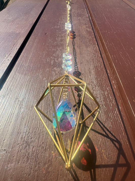 Prismatic Diamond Sun Catcher