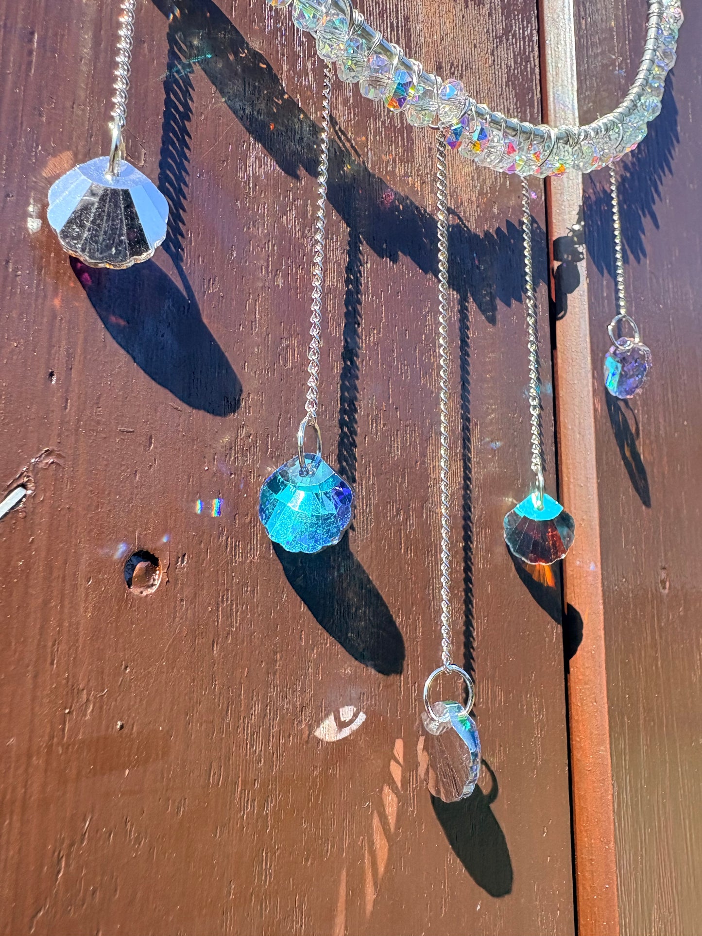 Reflective Dolphin Sun Catcher