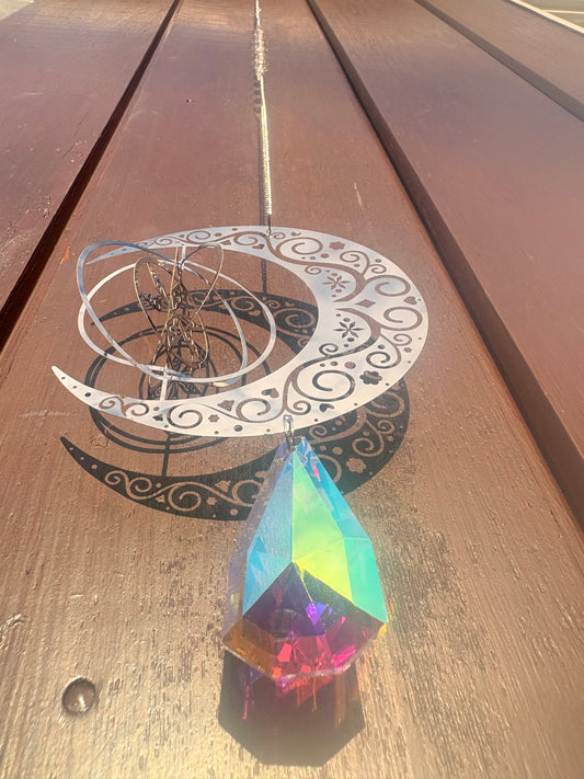 Shimmering Moon Sun Catcher
